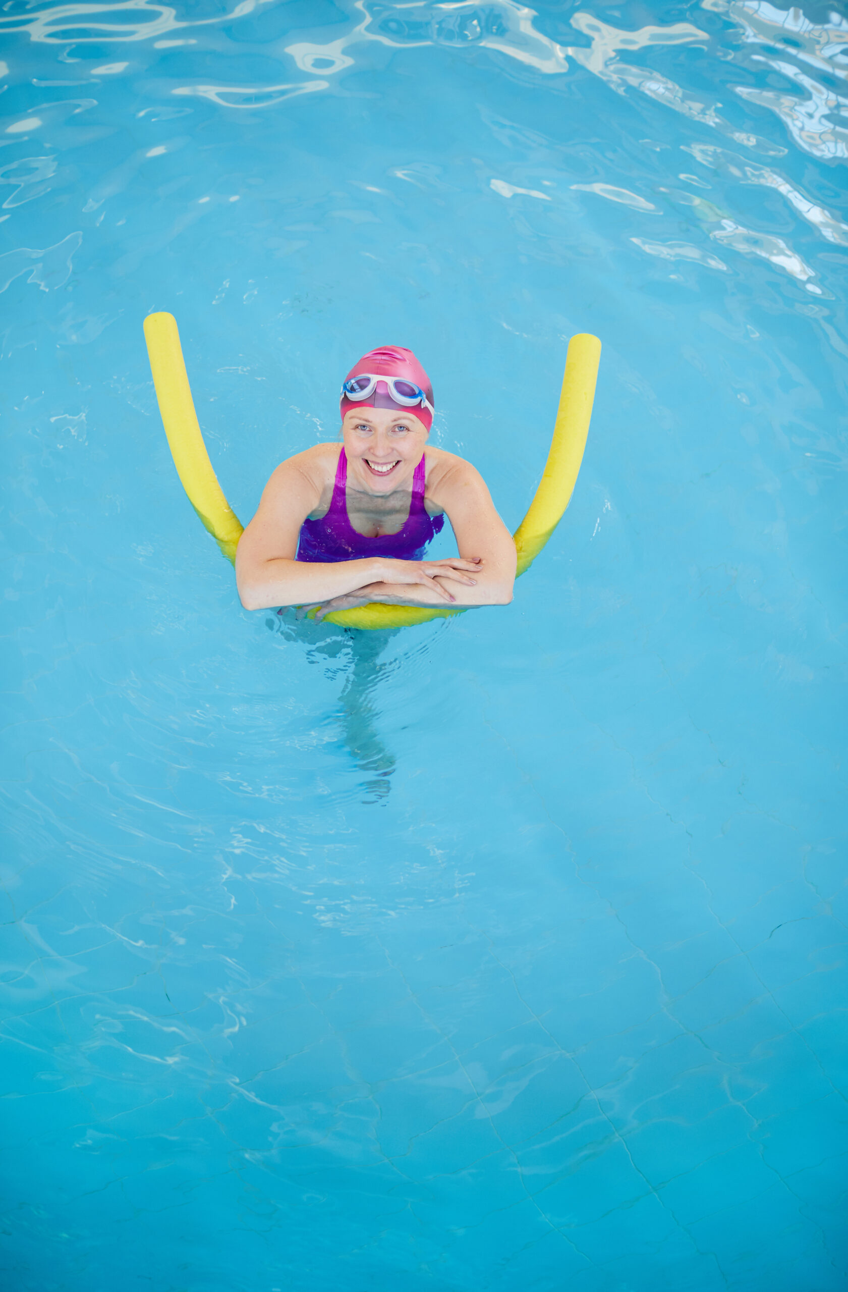 Woman in Swimming Pool