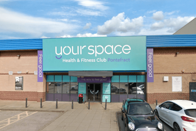 Photo of the building exterior of Your Space Fitness Club in Pontefract