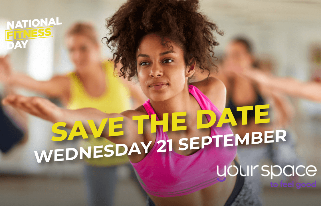 National Fitness Day - Save the Date - Wednesday 21 September