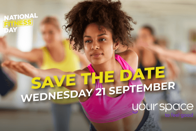 National Fitness Day - Save the Date - Wednesday 21 September