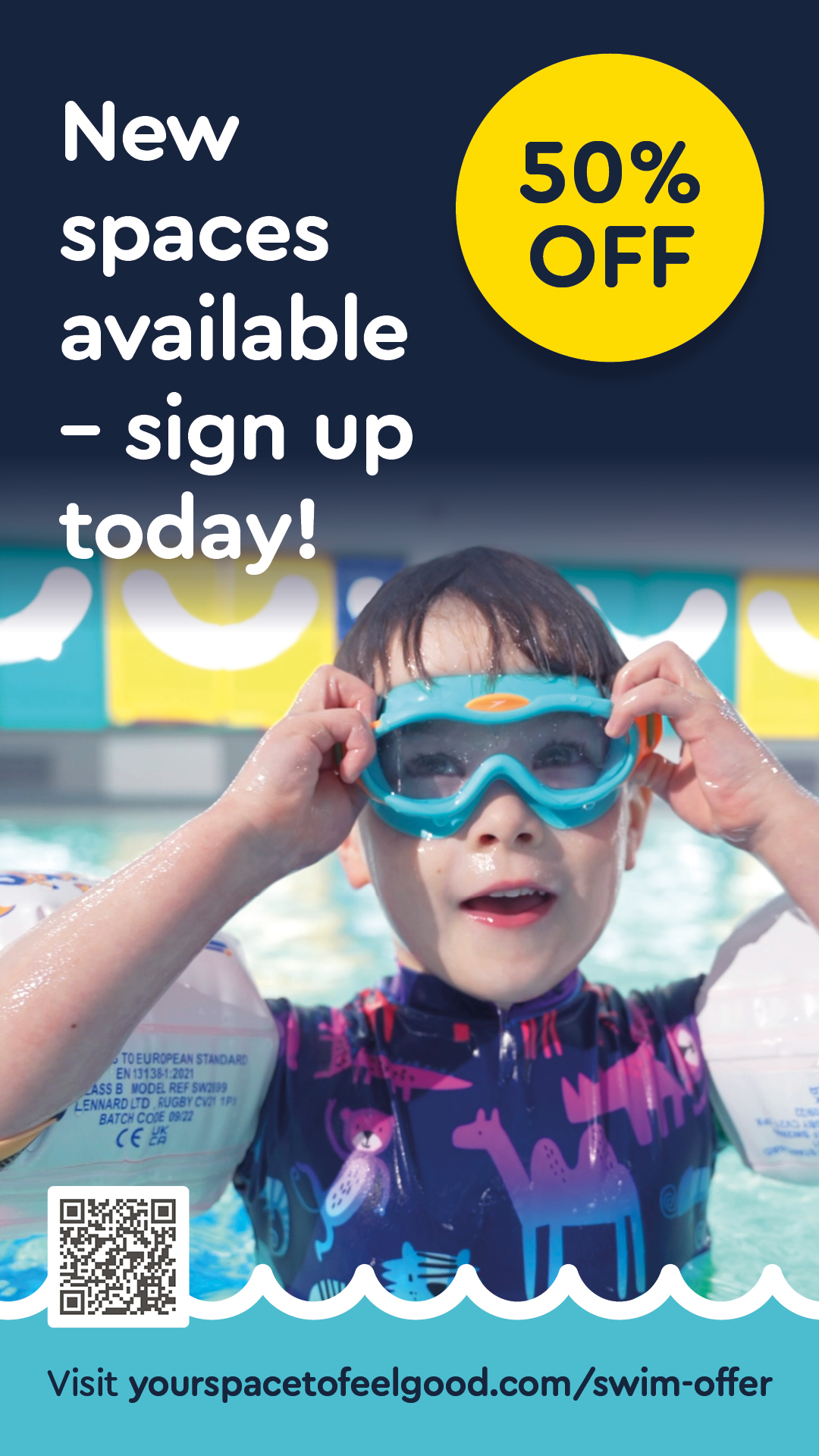 Sign up today and save 50 off your space