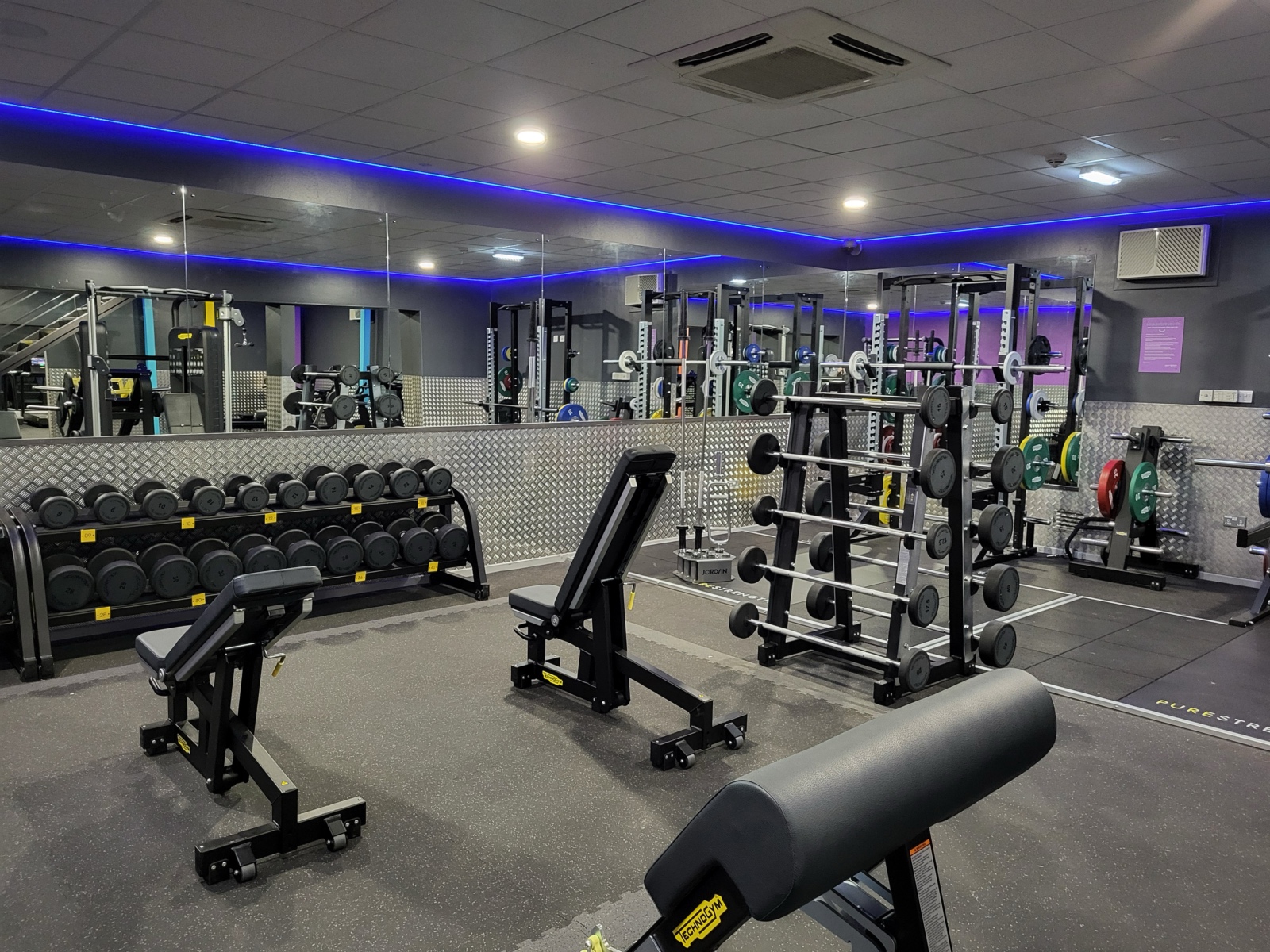Dorothy Hyman Free Weights Area